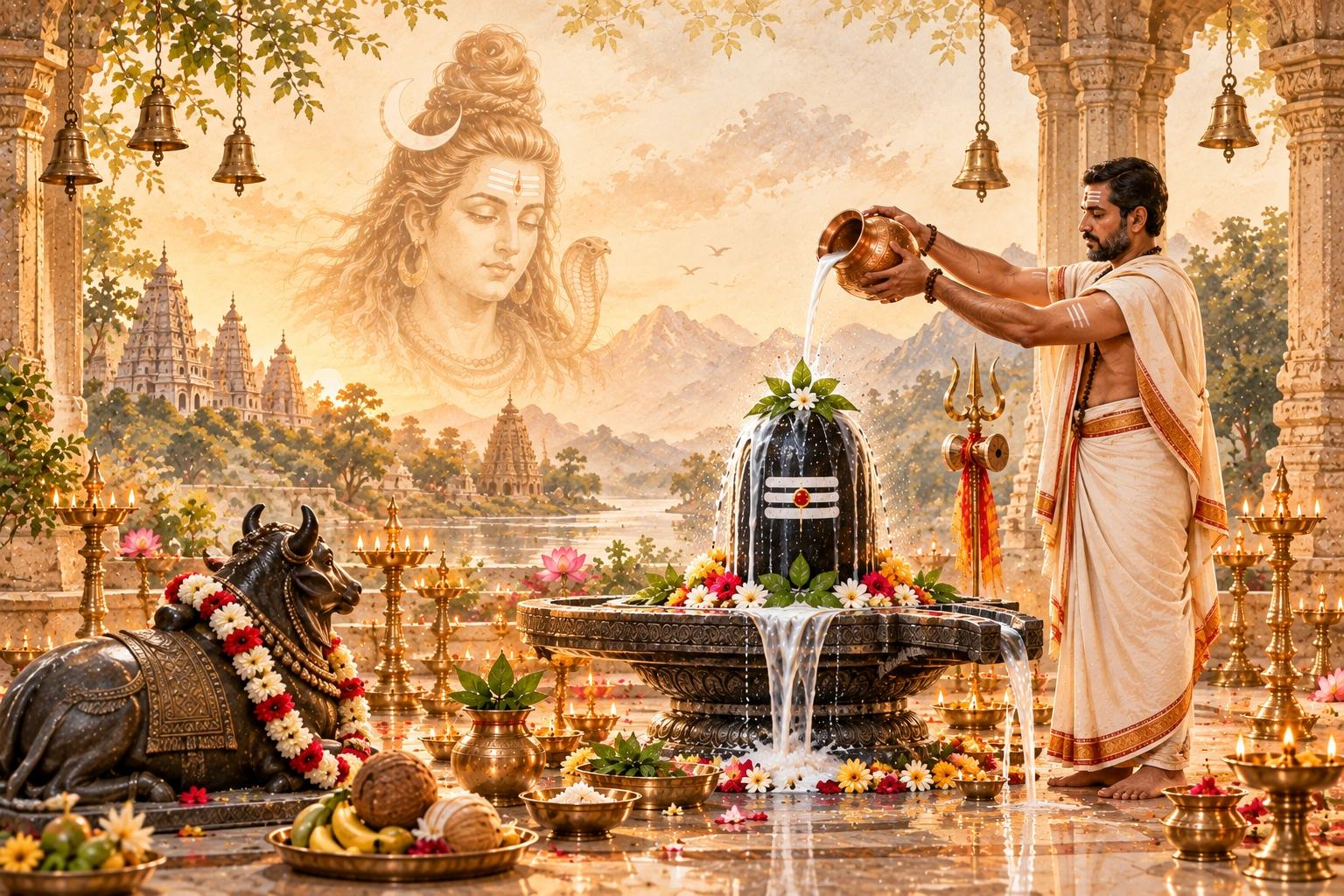 Sawan Rudrabhishek Puja