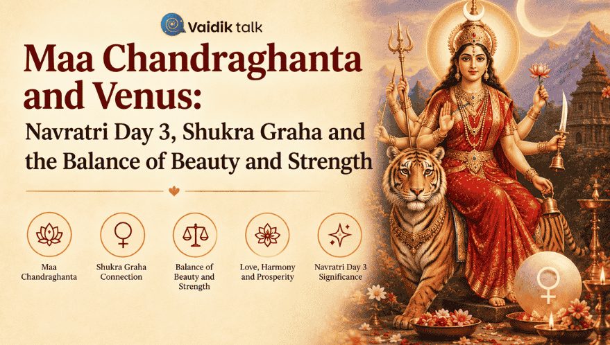 Maa Chandraghanta and Venus: Navratri Day 3, Shukra Graha and the Balance of Beauty and Strength