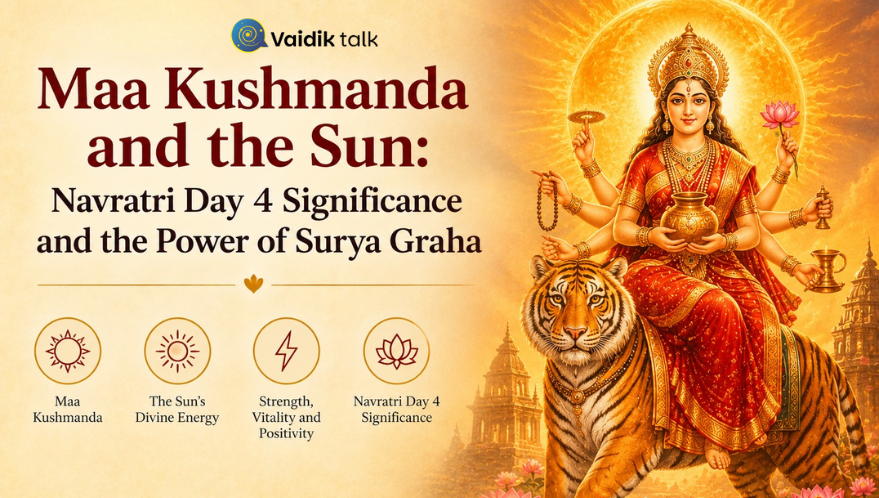 Maa Kushmanda and the Sun: Navratri Day 4 Significance and the Power of Surya Graha